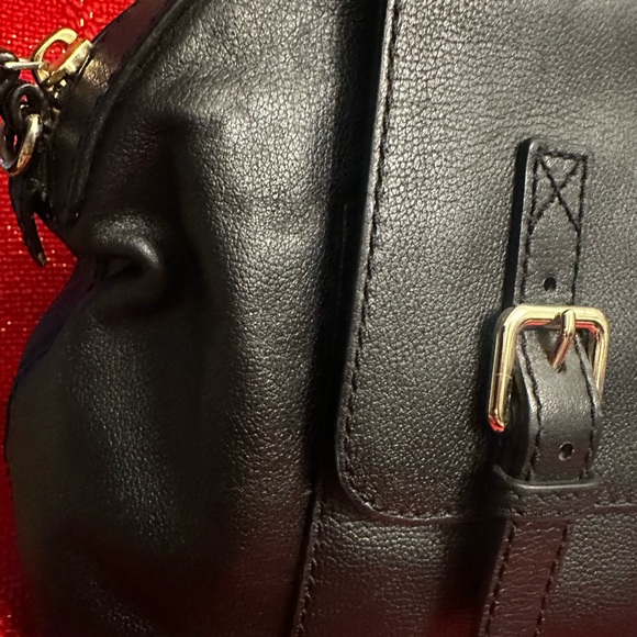 Kate Spade Black Satchel with Buckle Detail - Picture 3 of 6